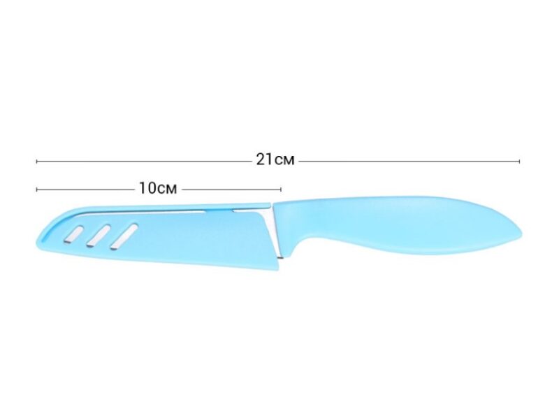Fissman skutimo peilis 10 cm su dėklu F-7015