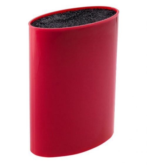 MAYER&BOCH peilių stovas, elipsės formos 21,8cm raudonas 29648